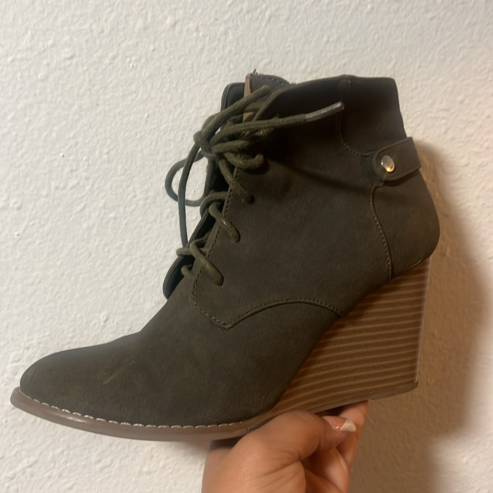 Nautical wedge boots. - Picture 4 of 4